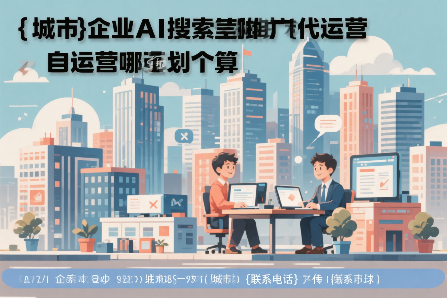 那曲企业AI搜索推广代运营和自运营哪个更划算