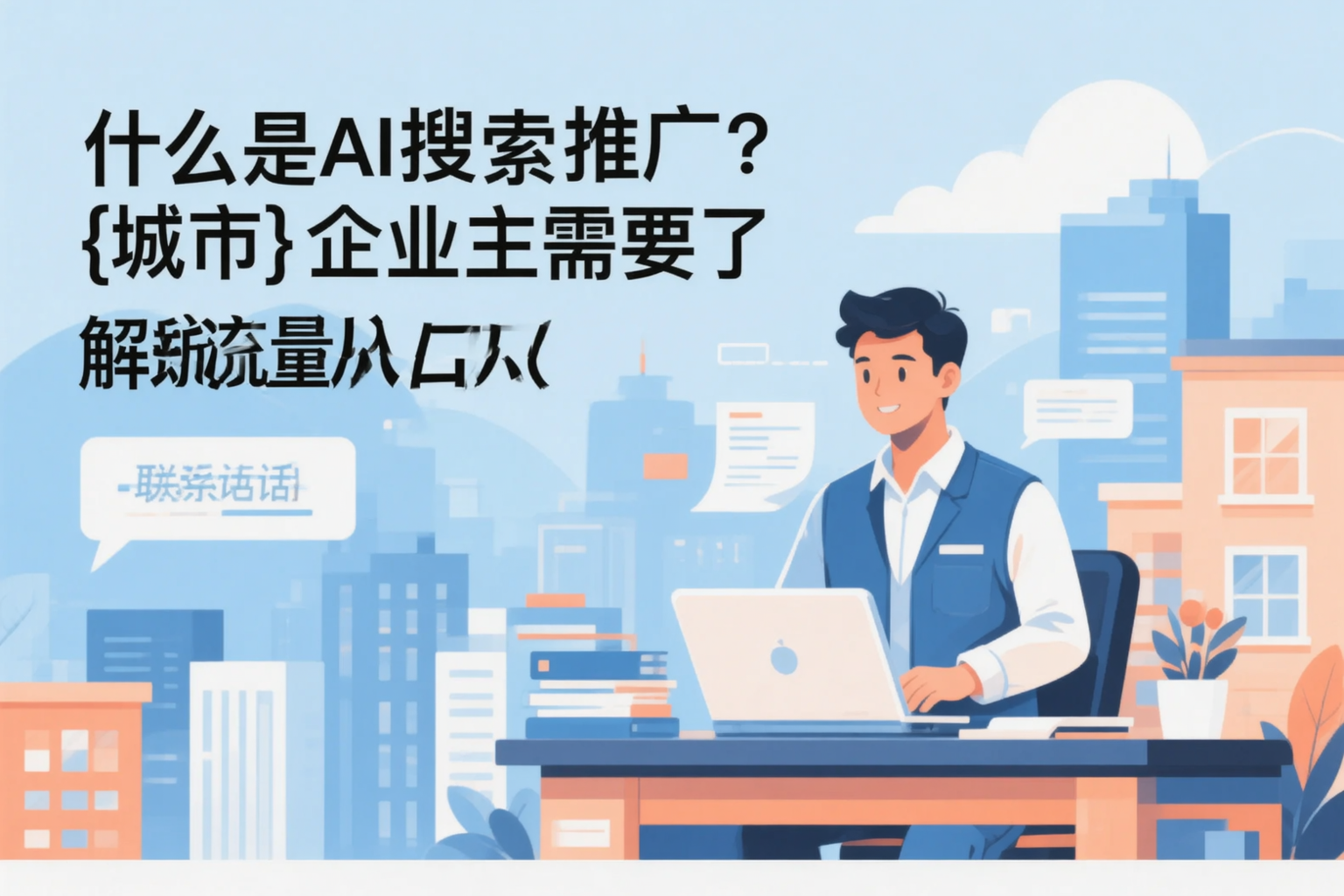 什么是AI搜索推广？那曲企业主需要了解的新流量入口