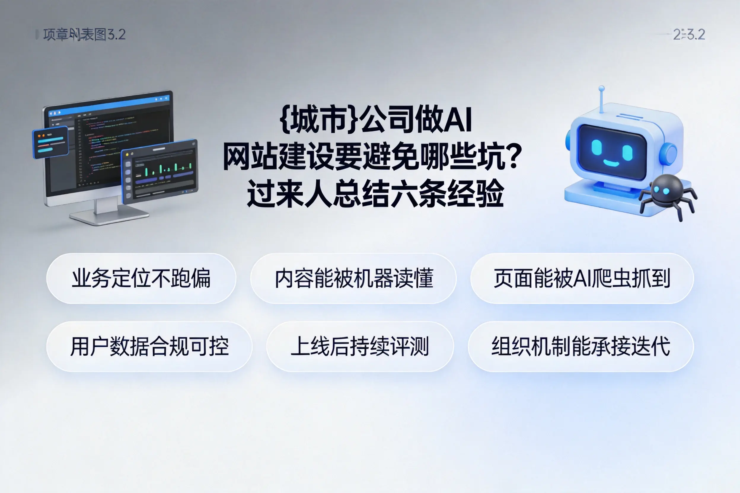 那曲公司做AI网站建设要避免哪些坑？过来人总结六条经验