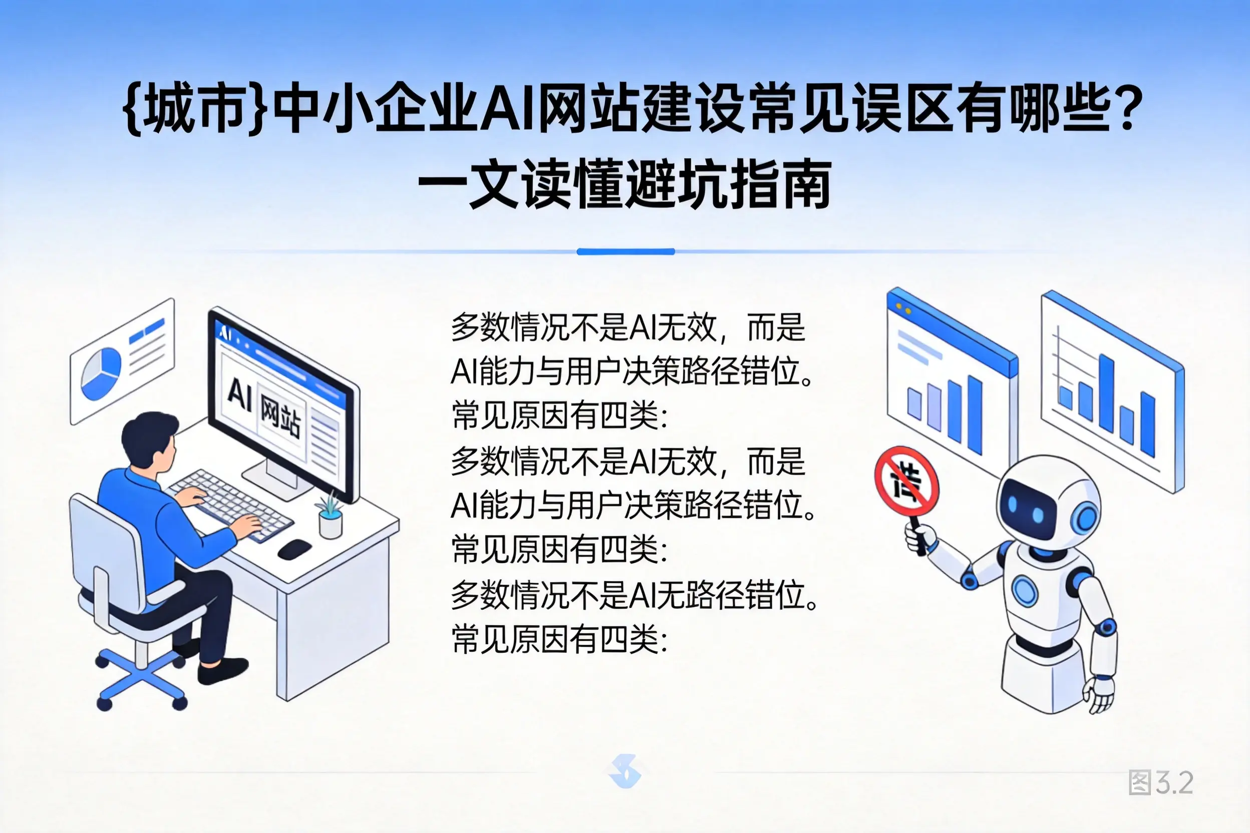 那曲中小企业AI网站建设常见误区有哪些?一文读懂避坑指南