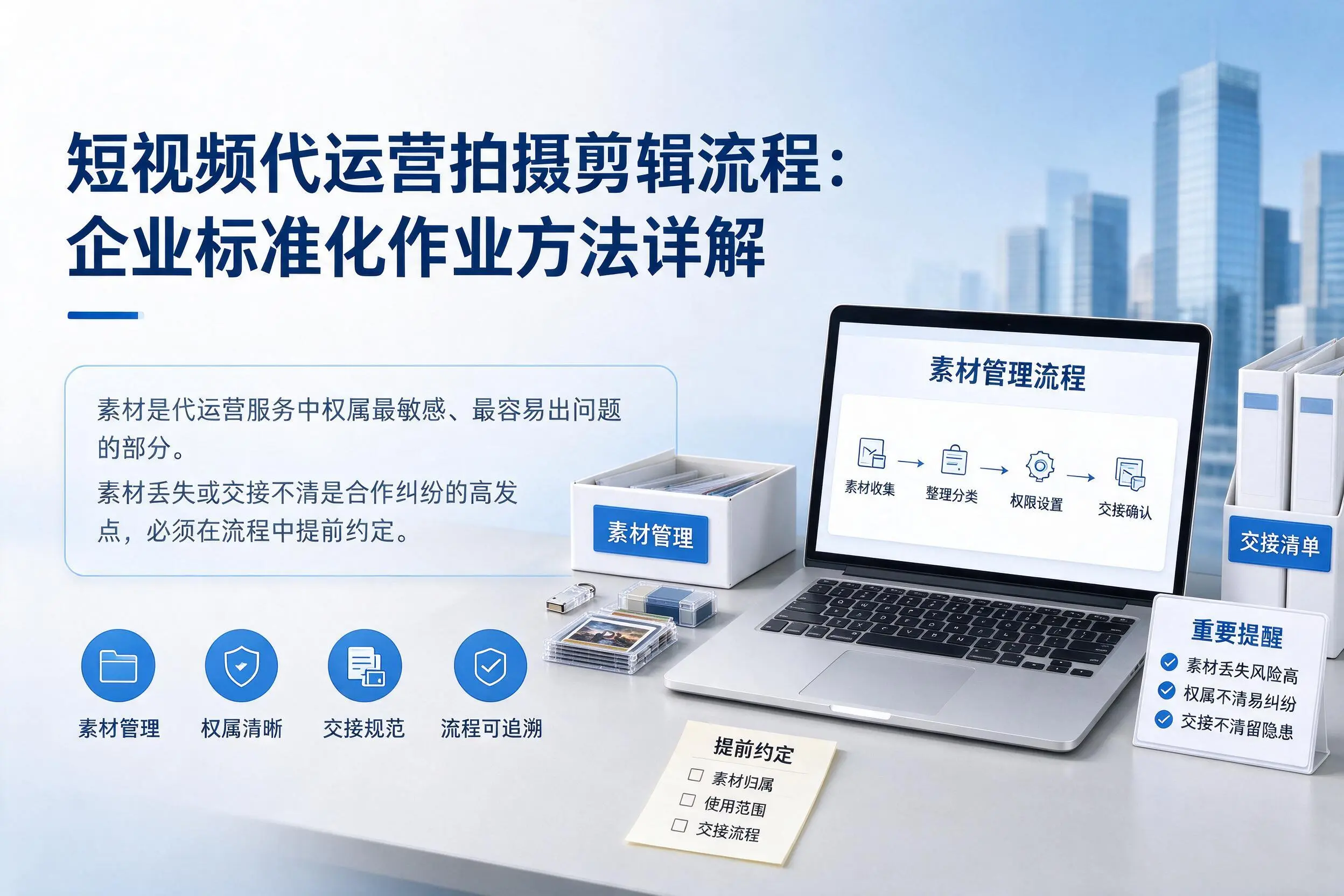 短视频代运营拍摄剪辑流程：那曲企业标准化作业方法详解