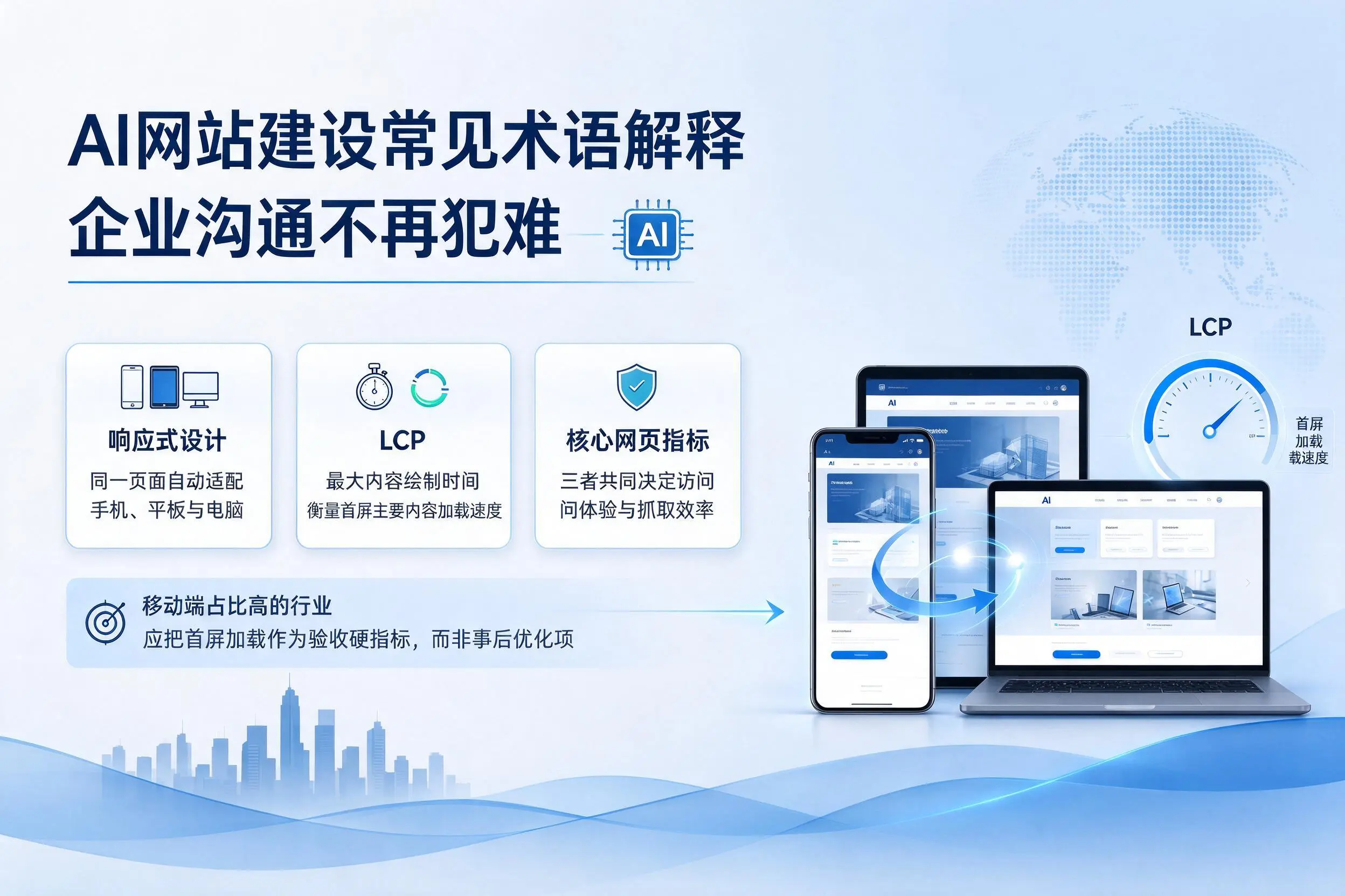 AI网站建设常见术语解释，那曲企业沟通不再犯难